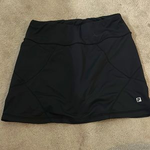 black fila tennis skirt